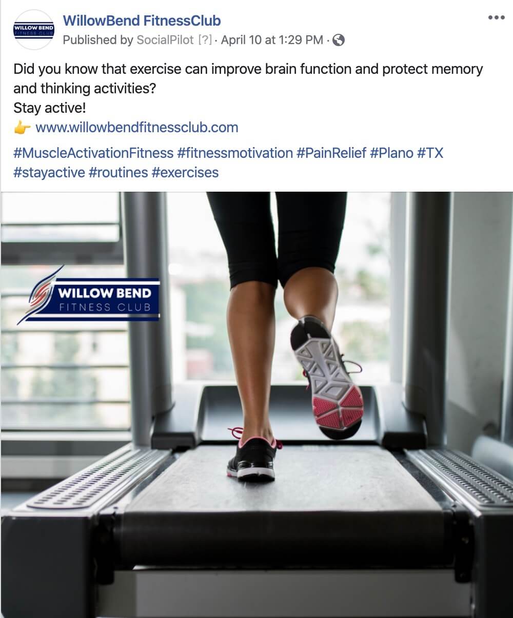 Exercise Social Media Posts Exercise Social Media Posts