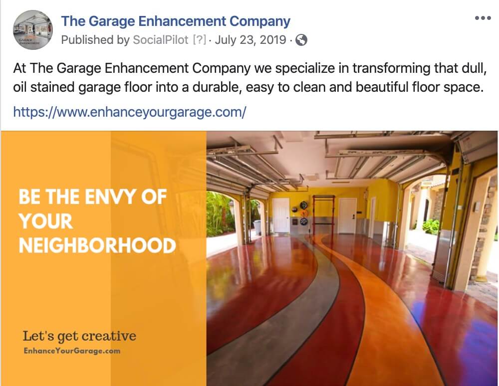 Garage Enhancement Social Media Garage Enhancement Social Media