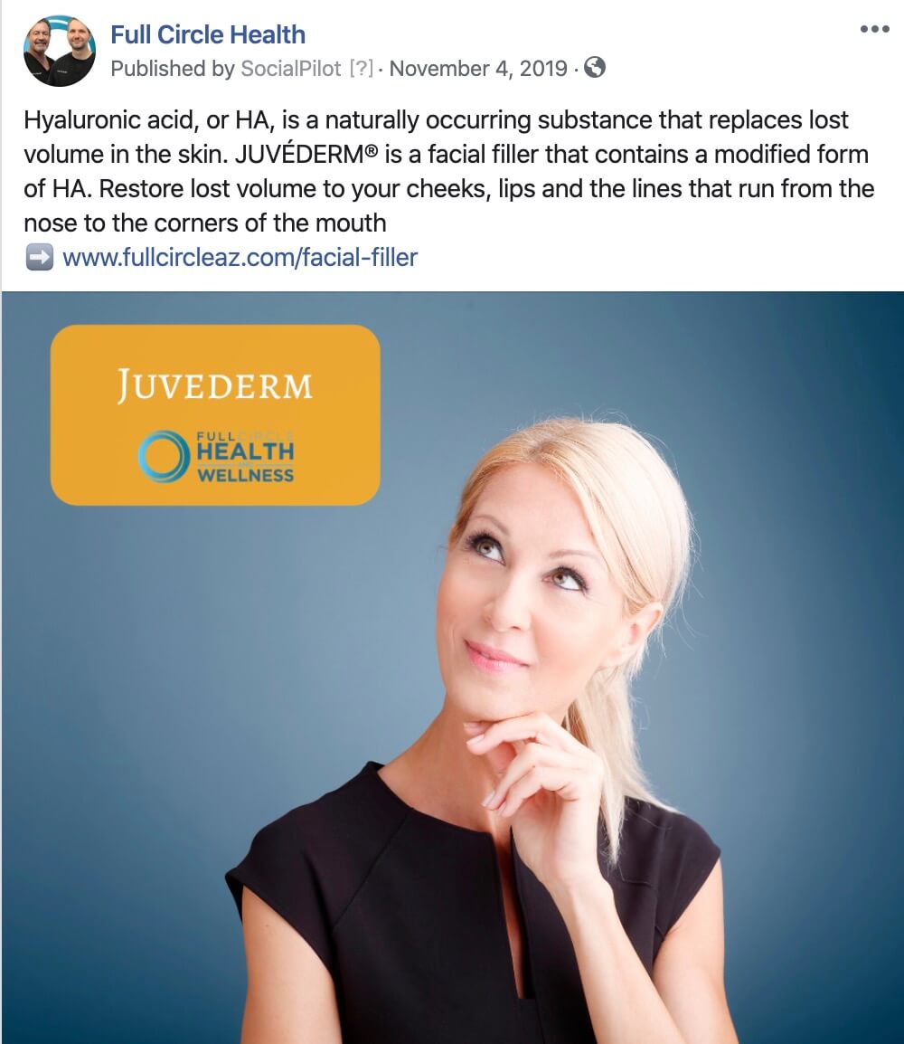 Juvederm Social Media Postings Juvederm Social Media Postings