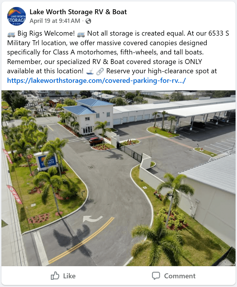 Lake Worth Storage Rv And Boat - Big Rigs Welcome Lake Worth Storage Rv And Boat Big Rigs Welcome Motorhomes Fifth Wheels