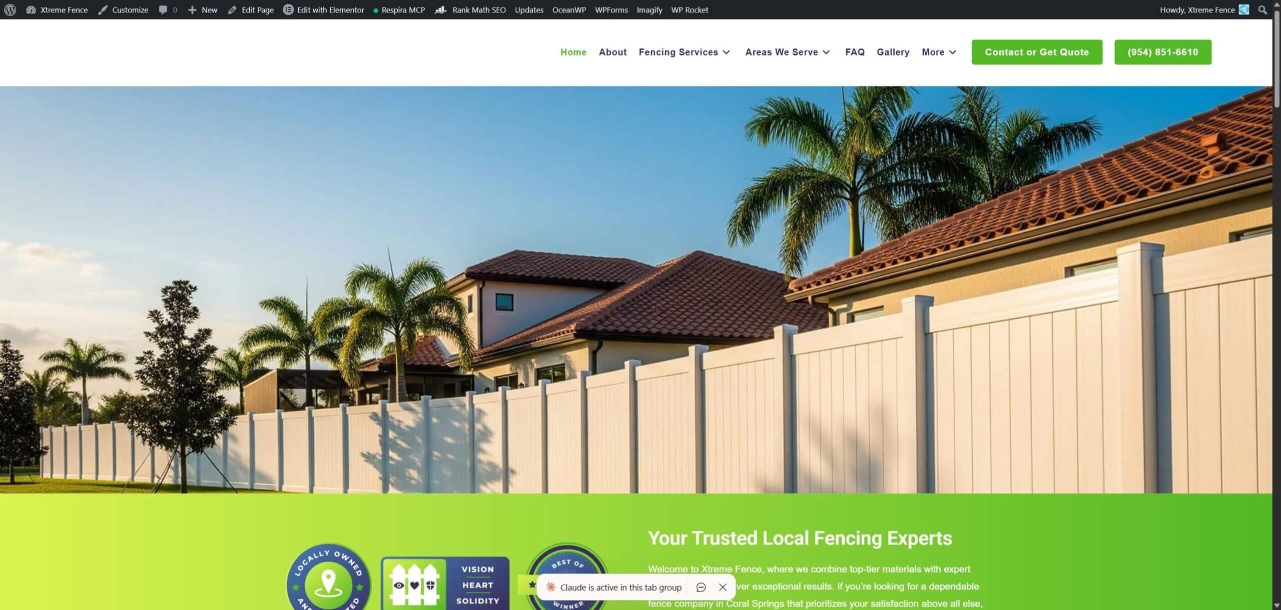 Xtreme Fence Fl Ai Fence Contractor Seo Case Study Xtreme Fence Fl Fence Contractor Broward Palm Beach Ai-Enhanced Seo Automation Case Study